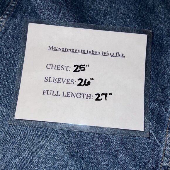 Vintage Levis Denim Trucker Jacket Mens 46 L Type III USA Made 71506-0216 - Picture 4 of 14